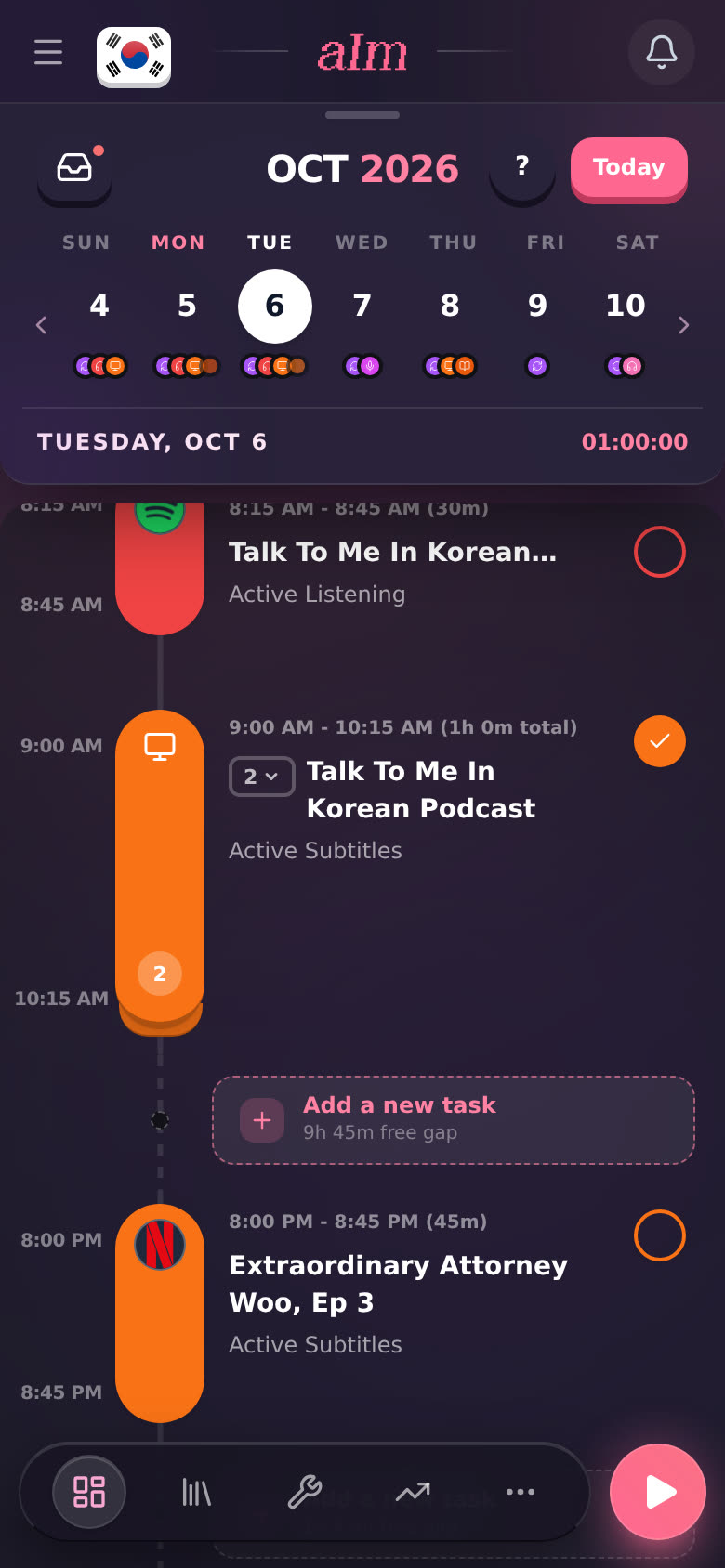 Two podcast sessions stacked into one block