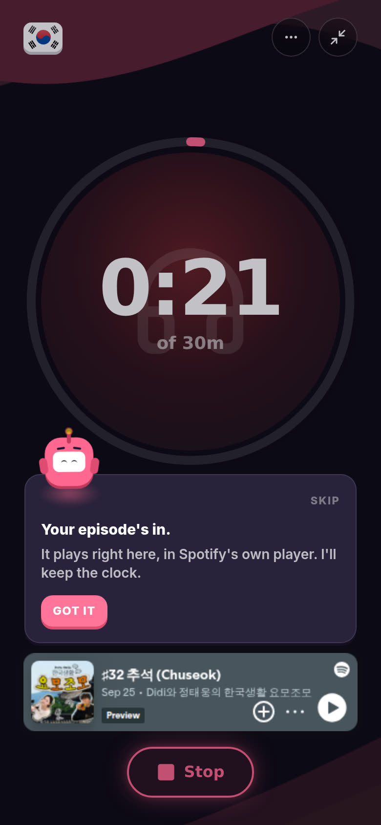 The first-time tip
