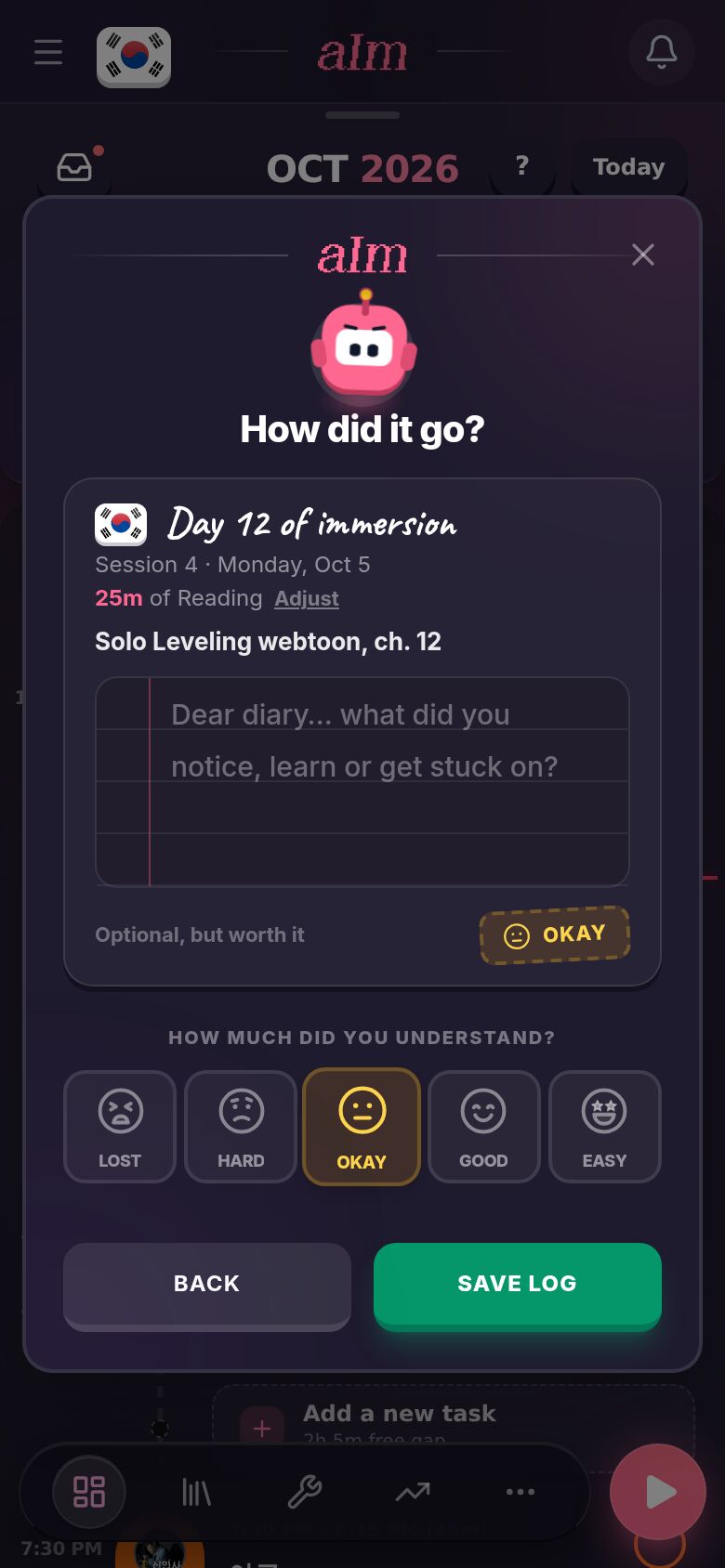 How much did you understand?