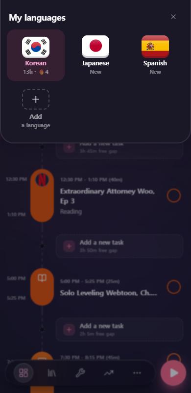 My languages