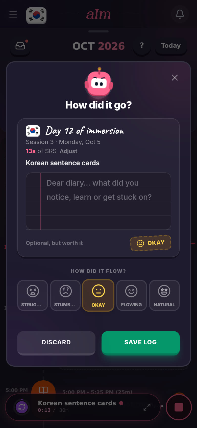 How did it go?