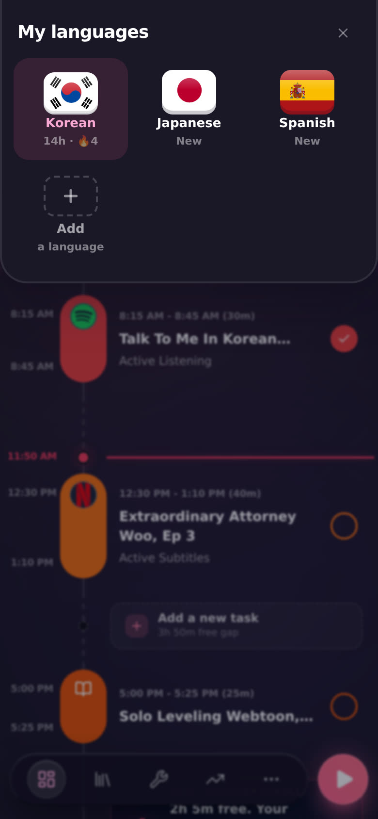 My languages