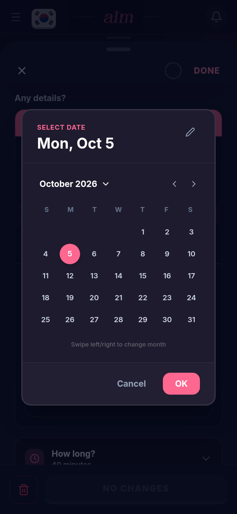 Pick a new day