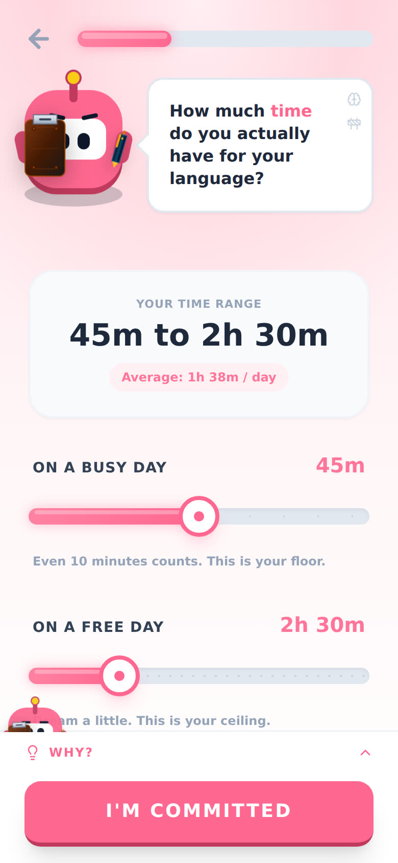 How much time do you actually have?