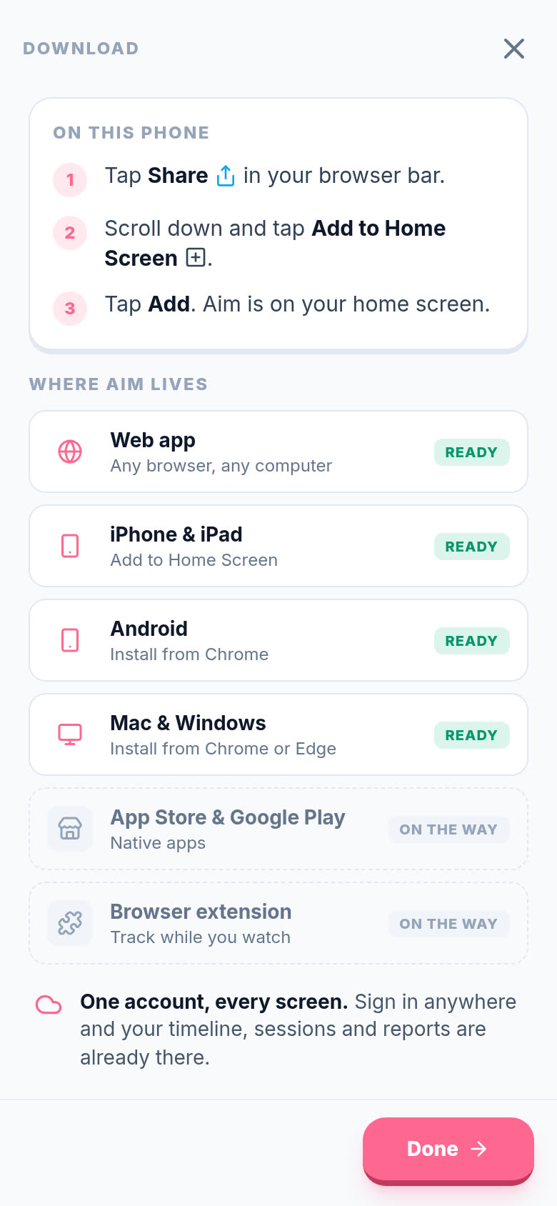 Where Aim lives
