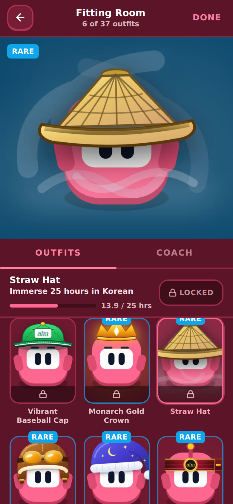 Straw Hat: Immerse 25 hours in Korean