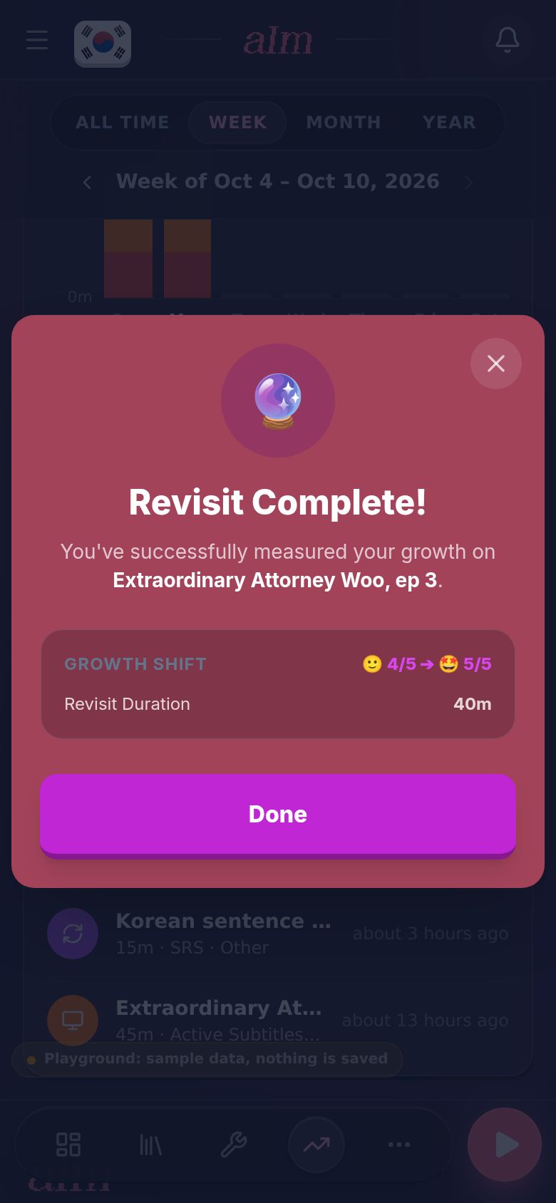 Revisit Complete!